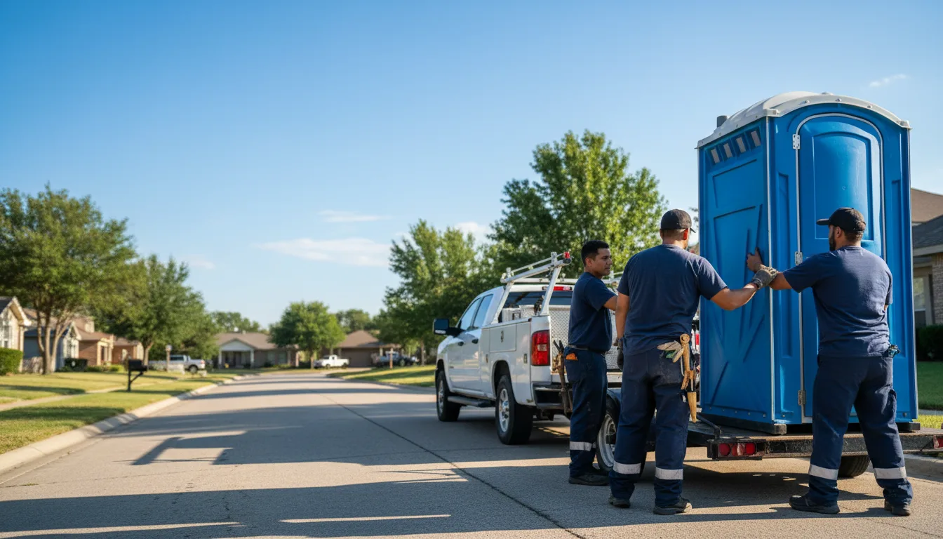Portable Toilet Rental in Meeker, OK near me